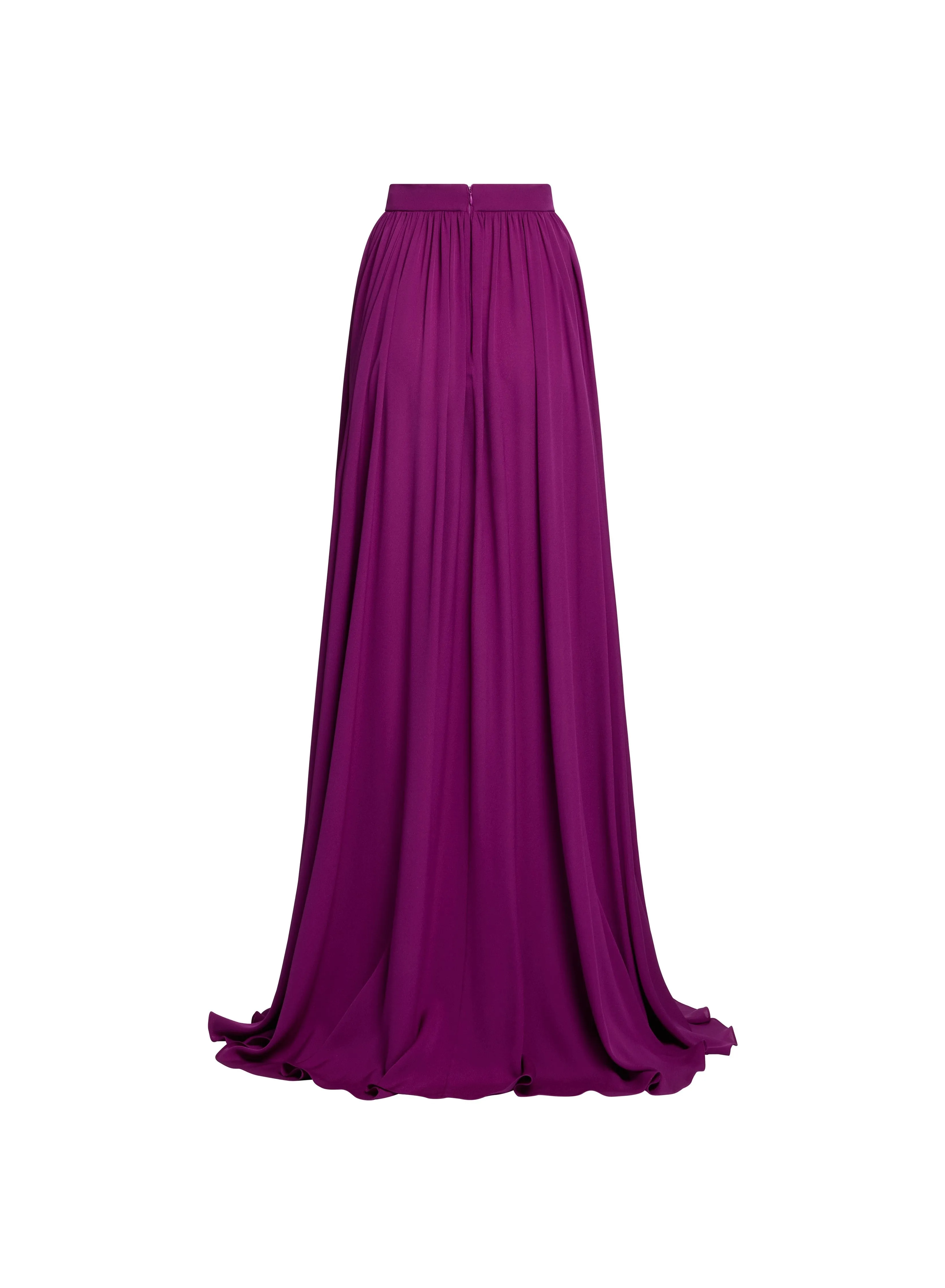 Long Silk Skirt