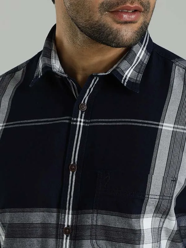 Men Checked Full Sleeve Cotton Shirt
