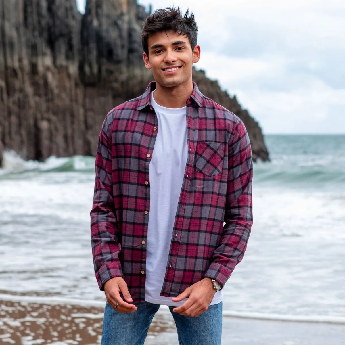 Men's Organic Flannel Shirt