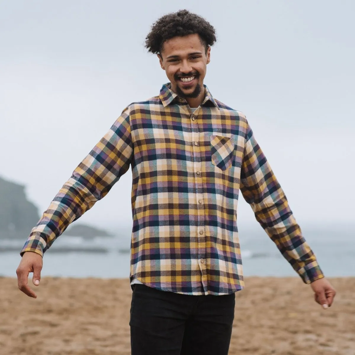 Men's Organic Flannel Shirt