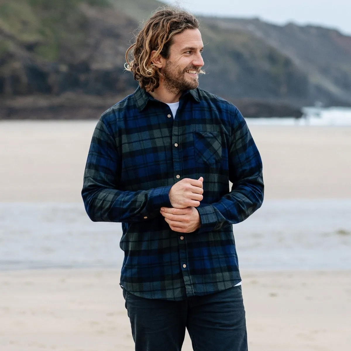 Men's Organic Flannel Shirt
