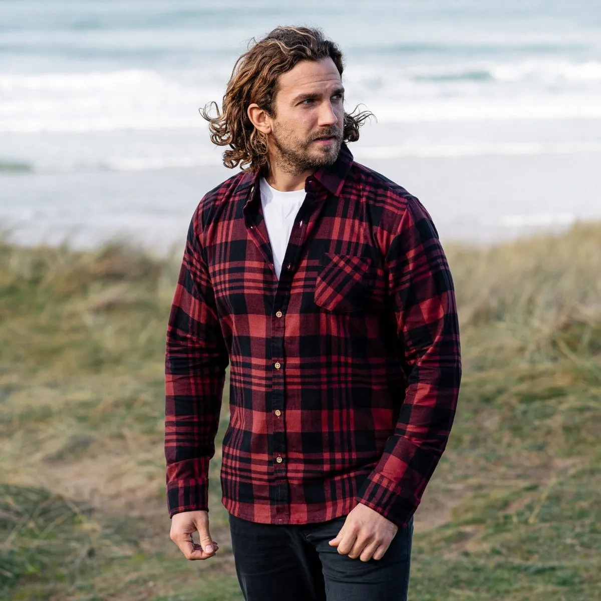 Men's Organic Flannel Shirt