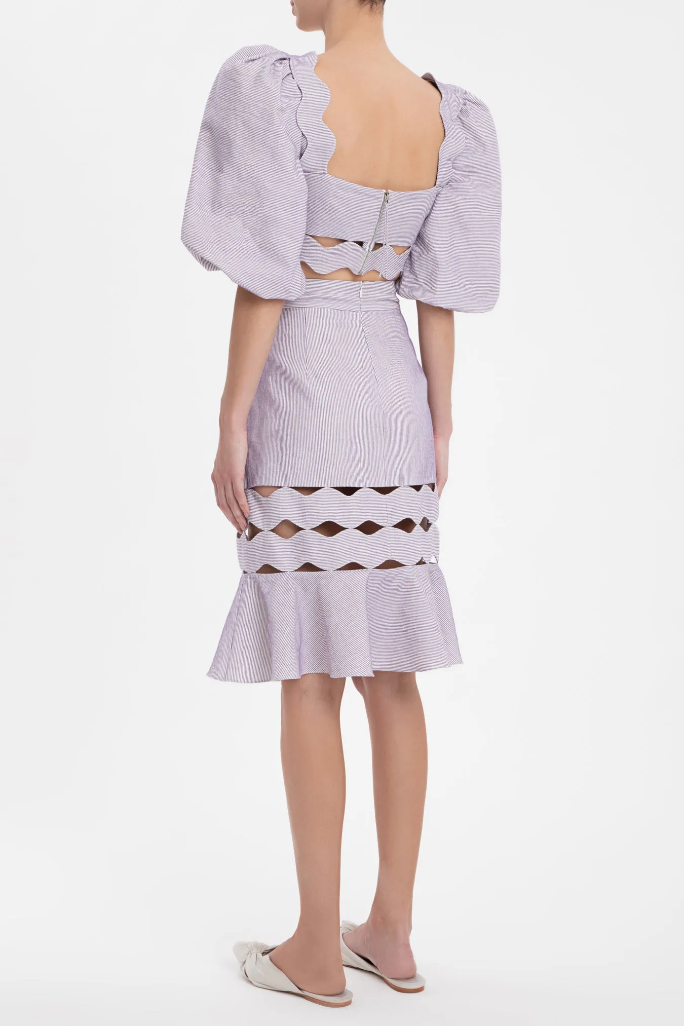 Moves Ruffled Short Skirt
