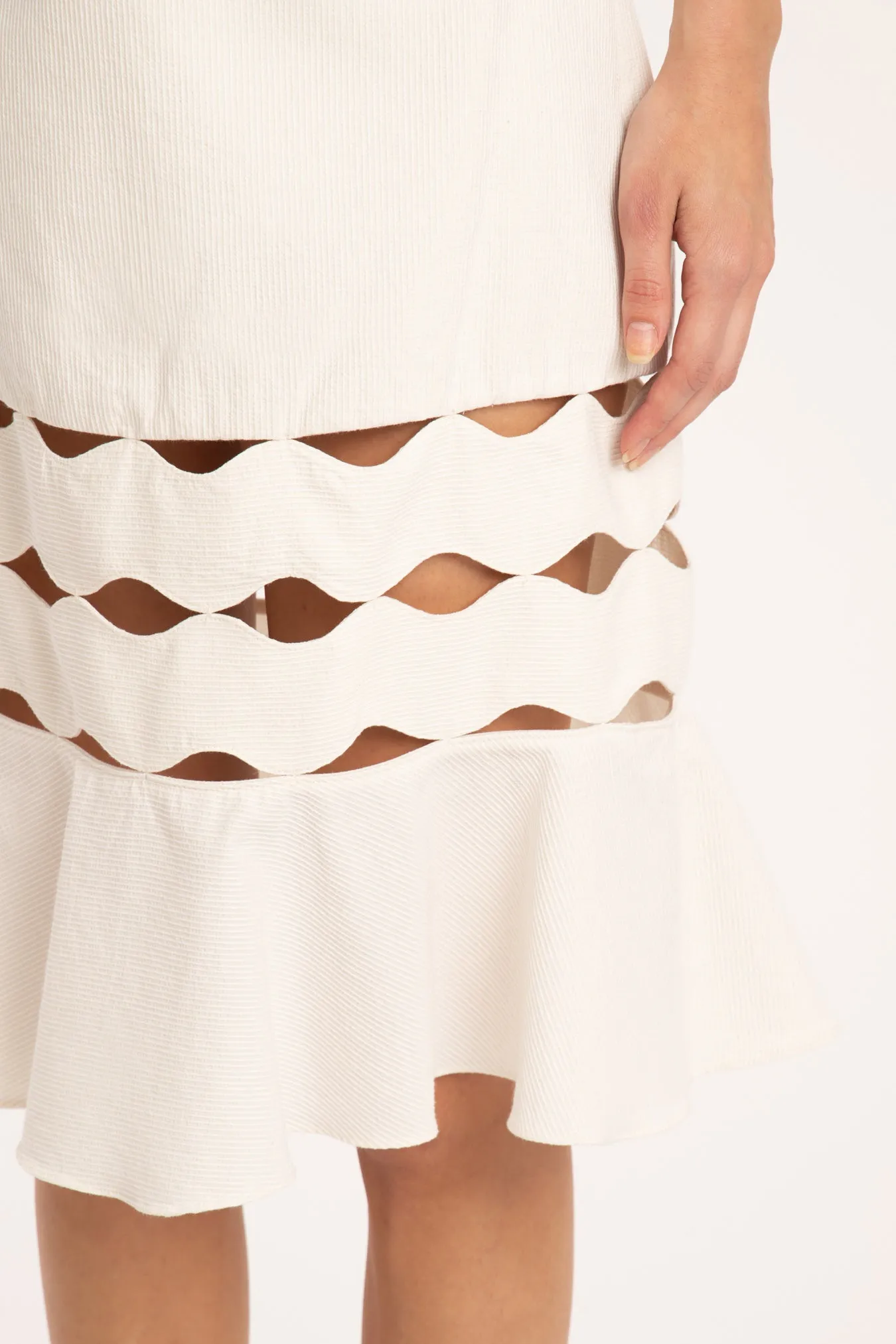 Moves Ruffled Short Skirt
