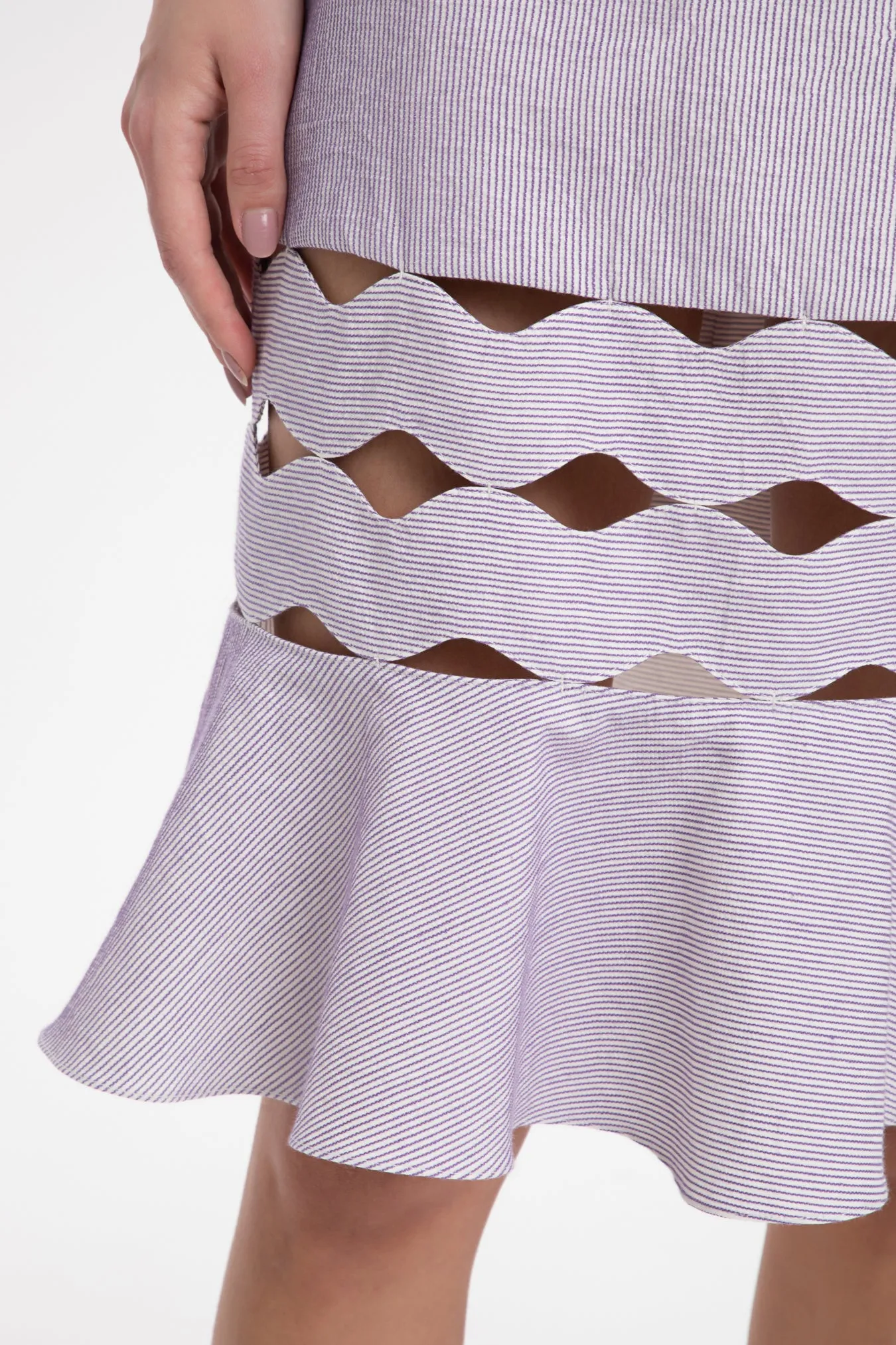 Moves Ruffled Short Skirt