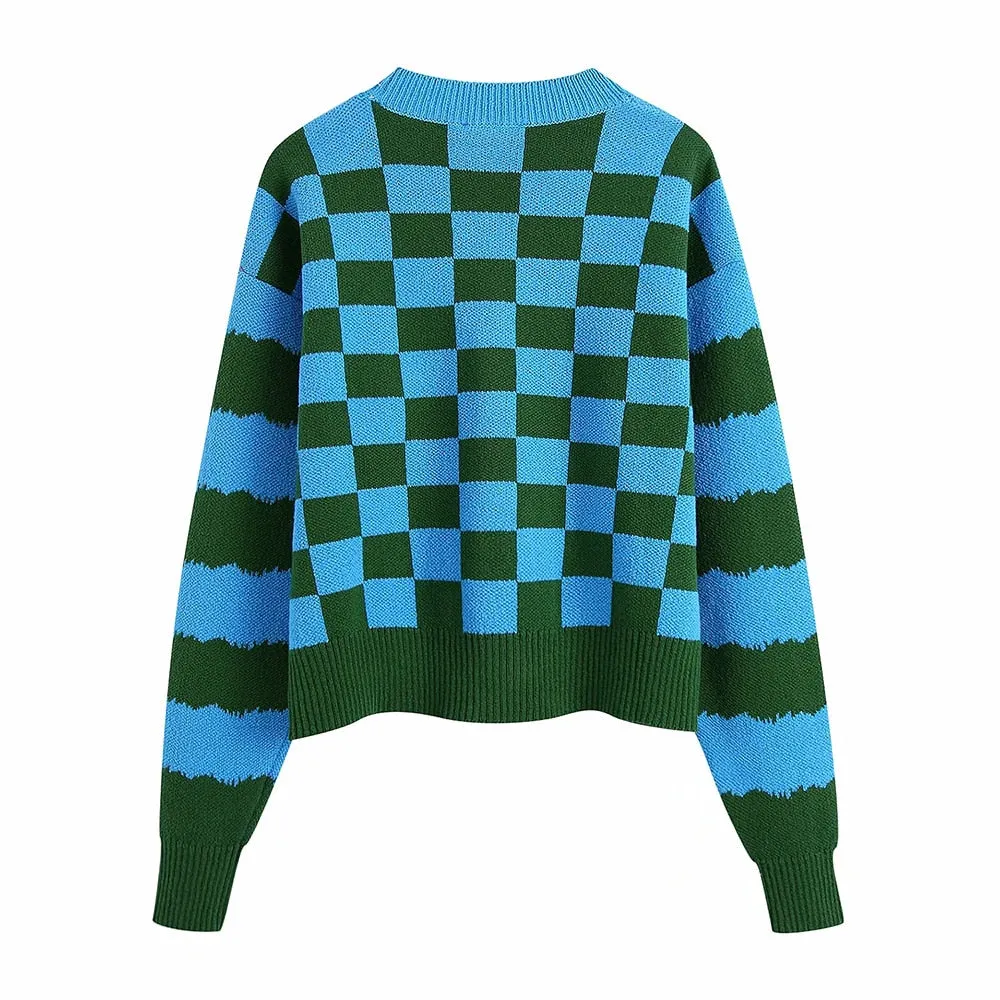MUSHROOM KNITTED SWEATER