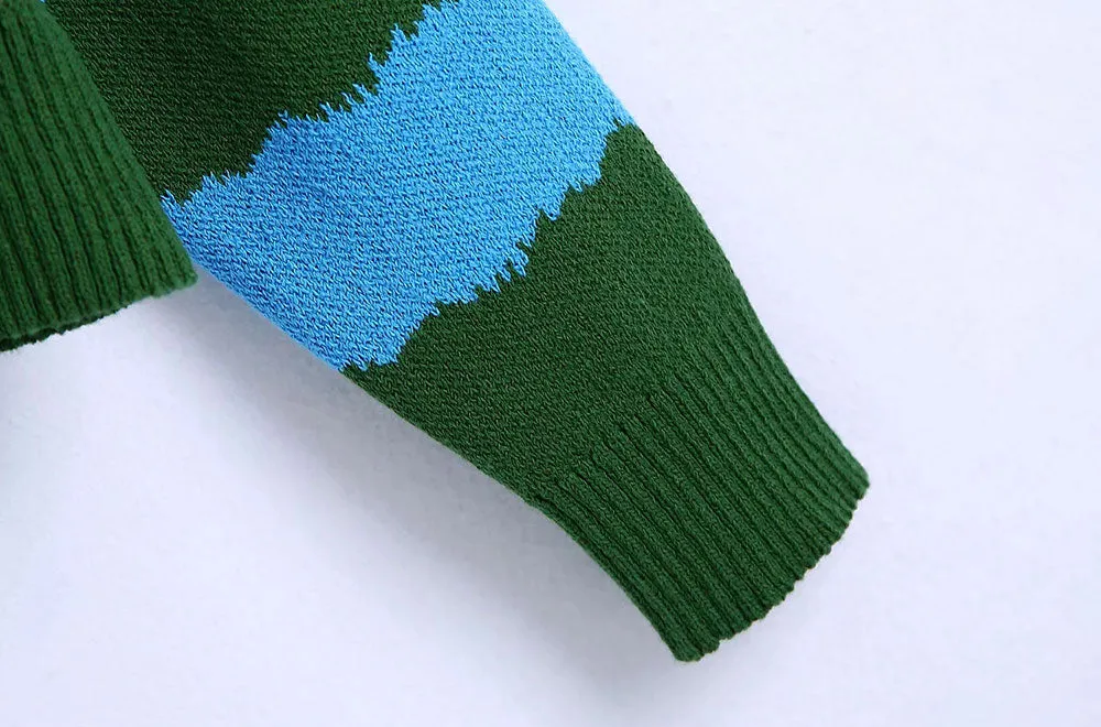 MUSHROOM KNITTED SWEATER