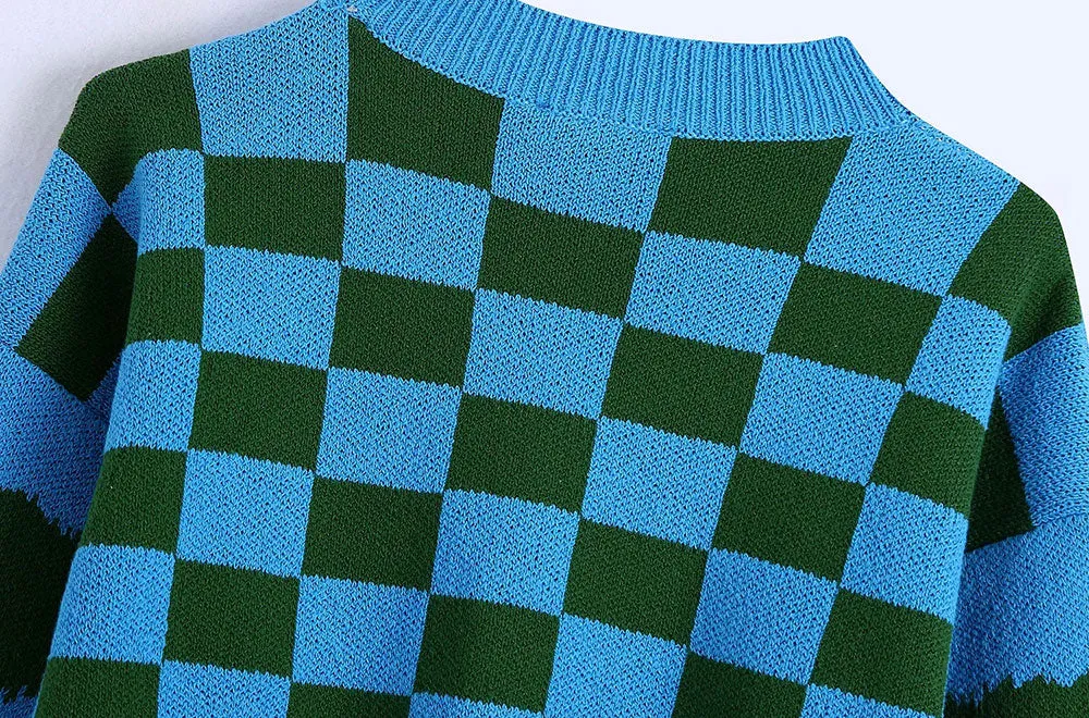 MUSHROOM KNITTED SWEATER