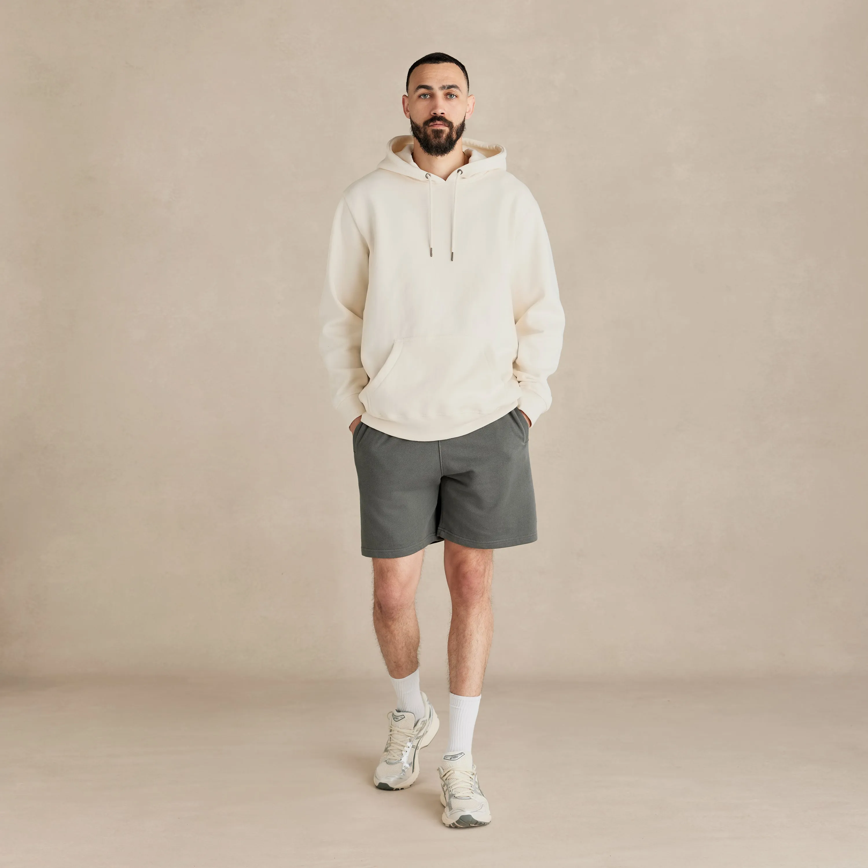 Natural Organic Cotton Hooded Sweatshirt