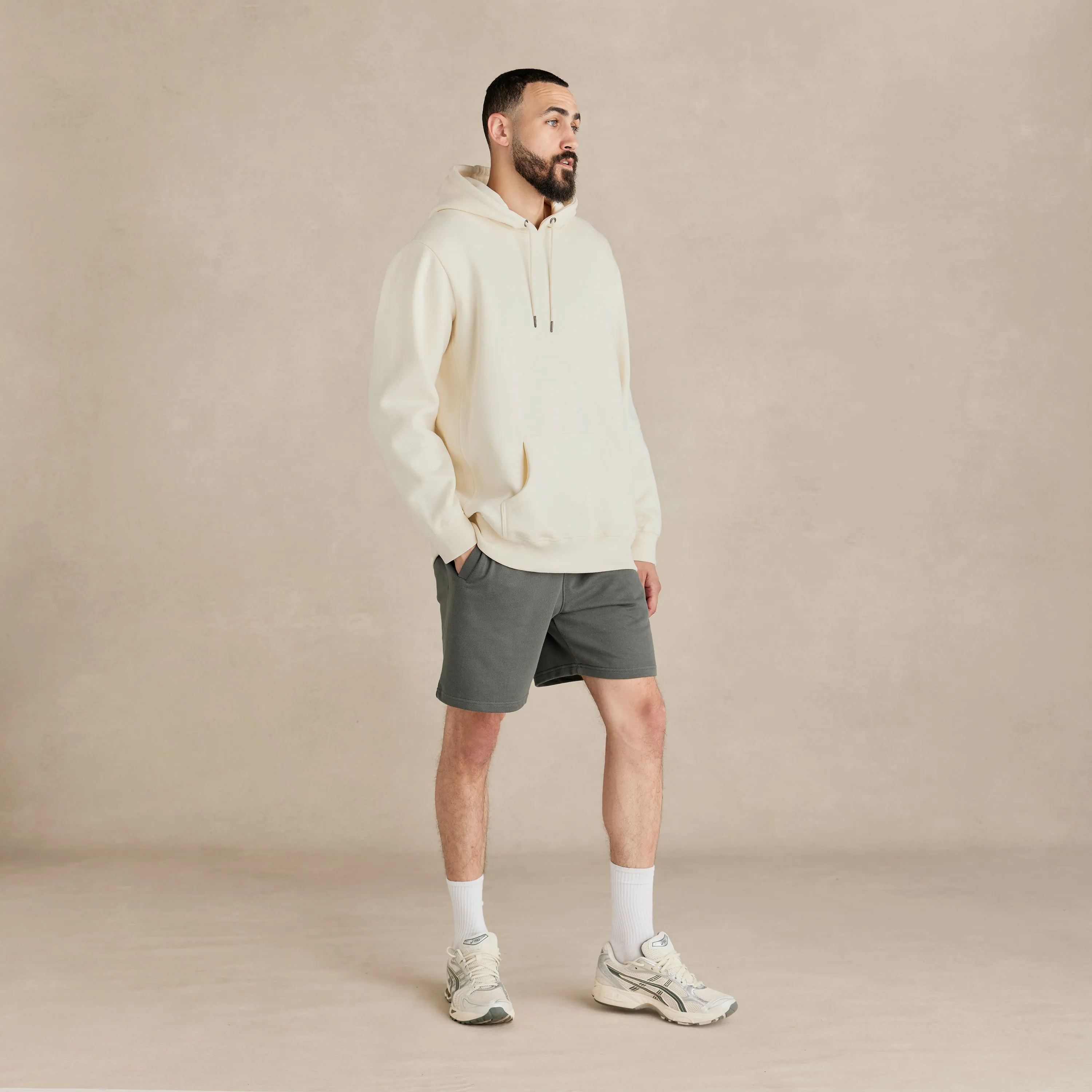 Natural Organic Cotton Hooded Sweatshirt