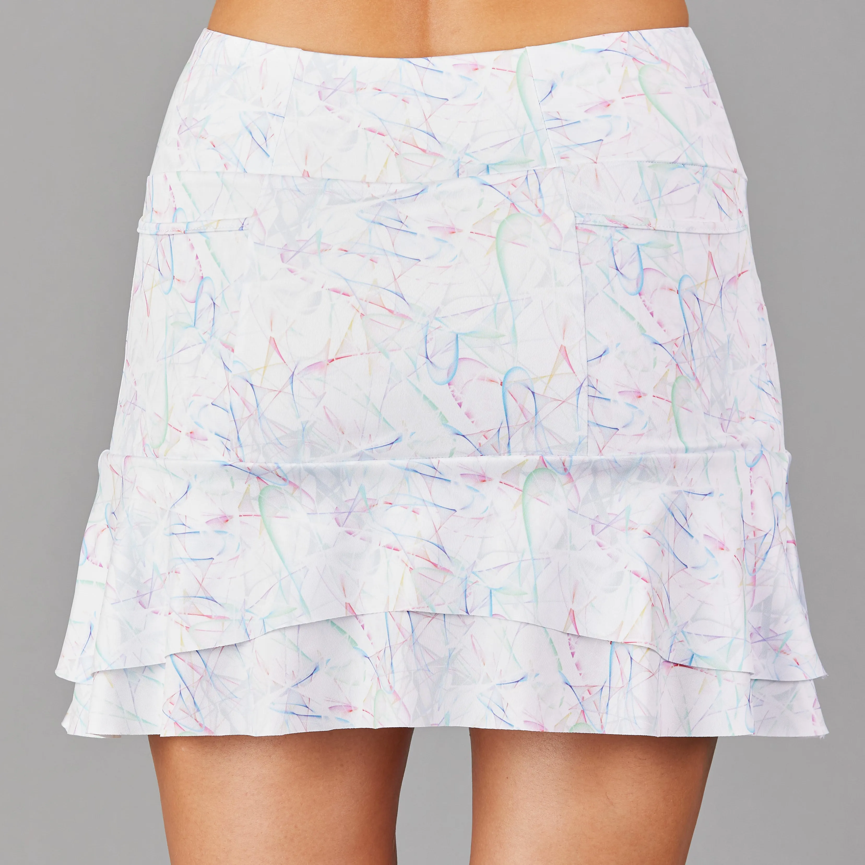 Neon Mid Skort (print)