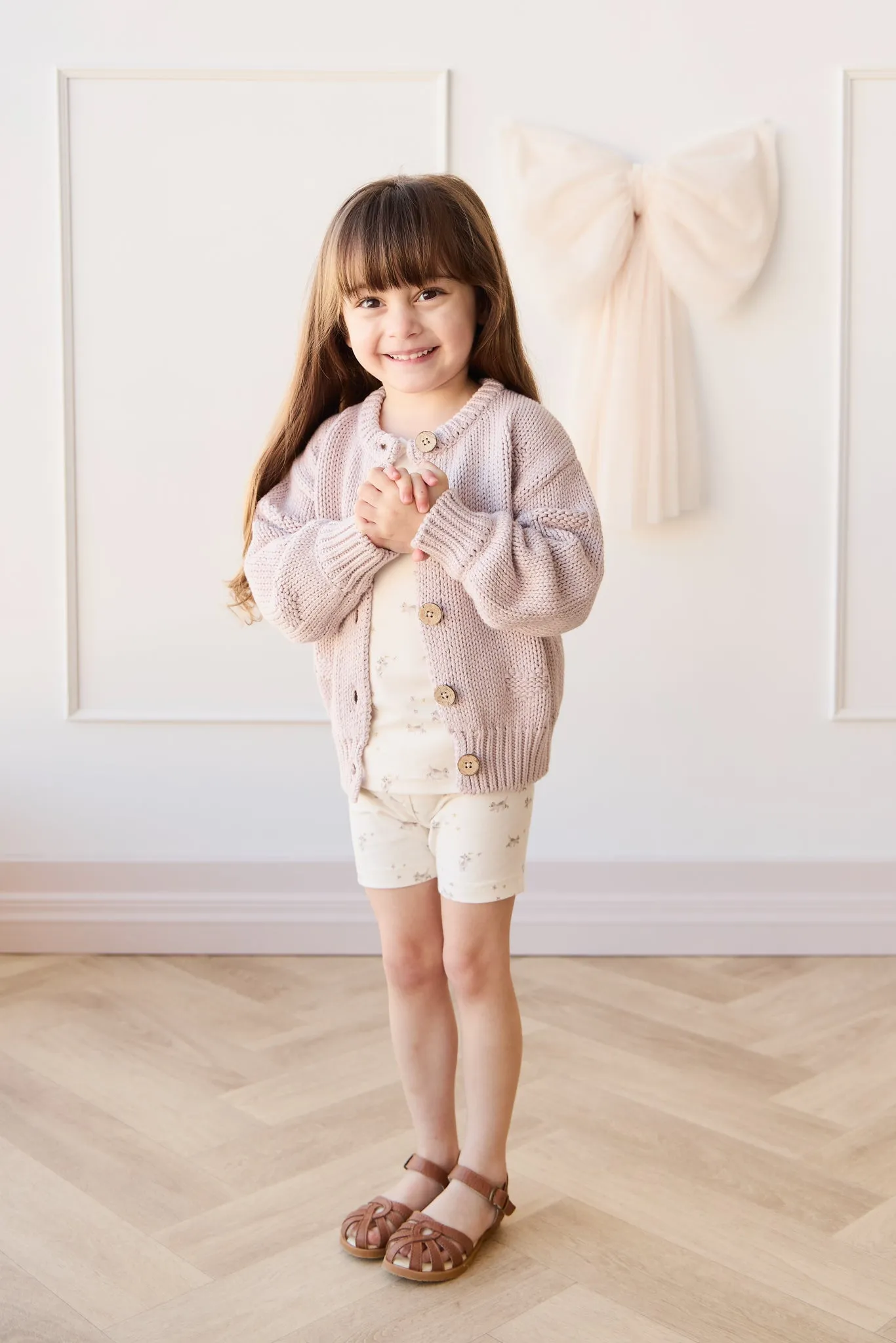 Organic Cotton Everyday Bike Short - Playful Kittens