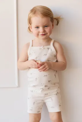 Organic Cotton Everyday Bike Short - Playful Kittens