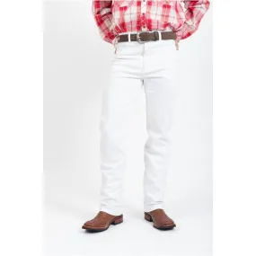 Outback Men's Stretch Jeans - WHITE