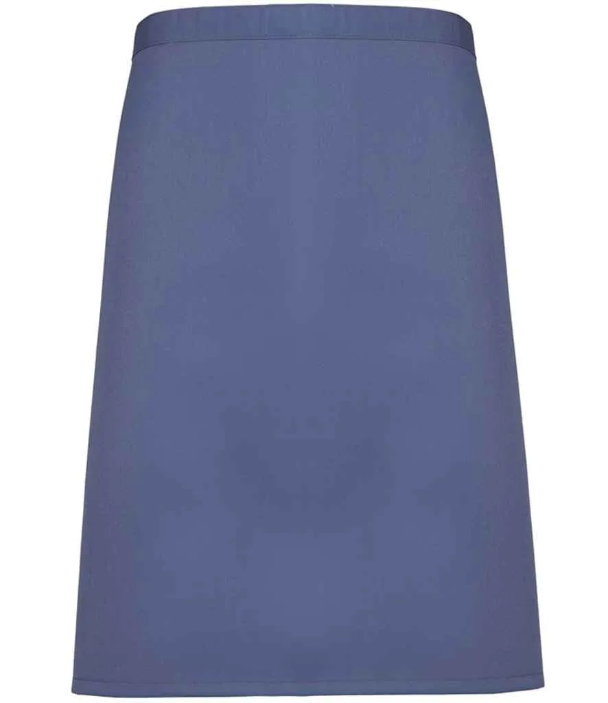 Premier 'Colours' Mid Length Apron | Marine Blue