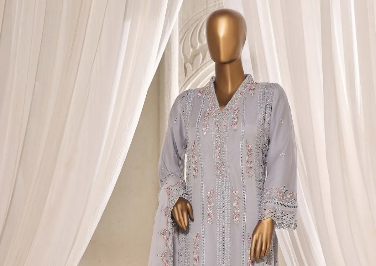 Sada Bahar Embroidered Chiffon Party Wear Suit SBA80