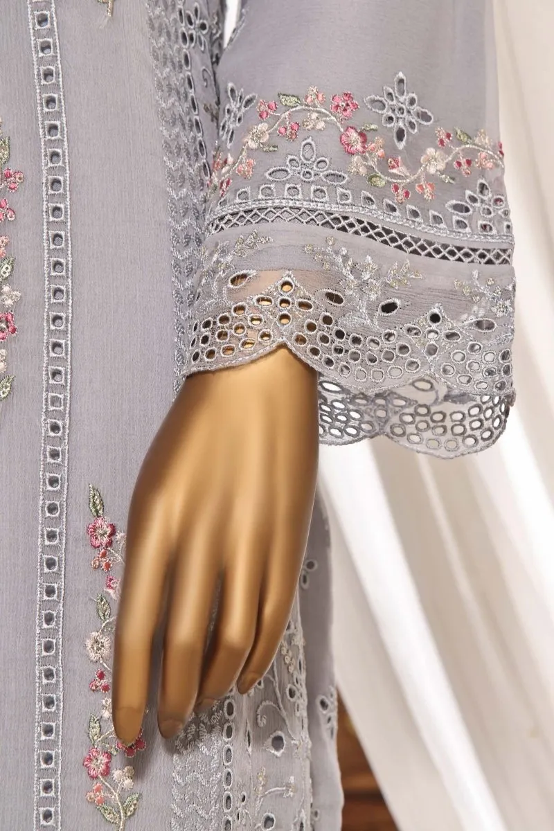Sada Bahar Embroidered Chiffon Party Wear Suit SBA80