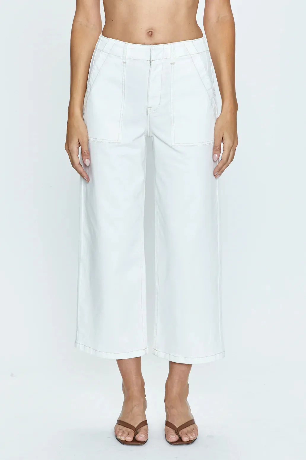 Elegant Sophia Wide Leg Pants - Luxe Le Blanc