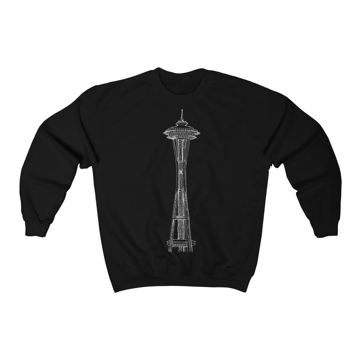 Space Needle - Unisex Heavy Blend™ Crewneck Sweatshirt
