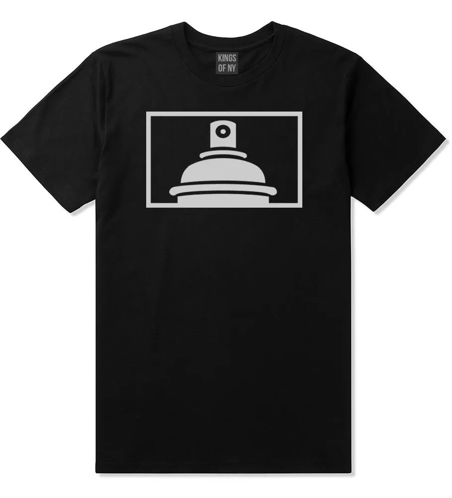 Spraycan Rectangle Logo Graffiti T-Shirt