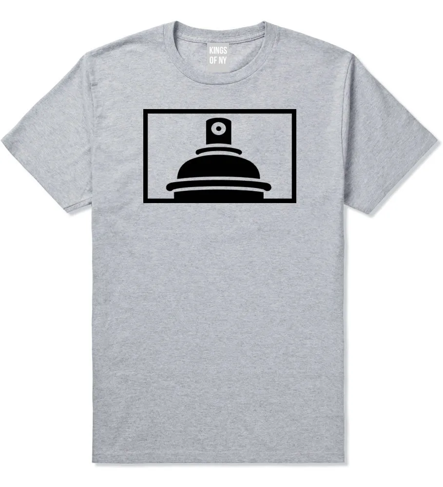 Spraycan Rectangle Logo Graffiti T-Shirt