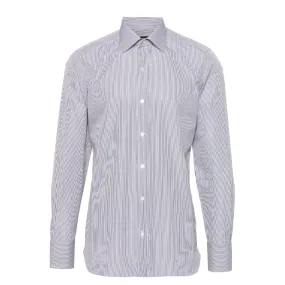 Striped Poplin Shirt