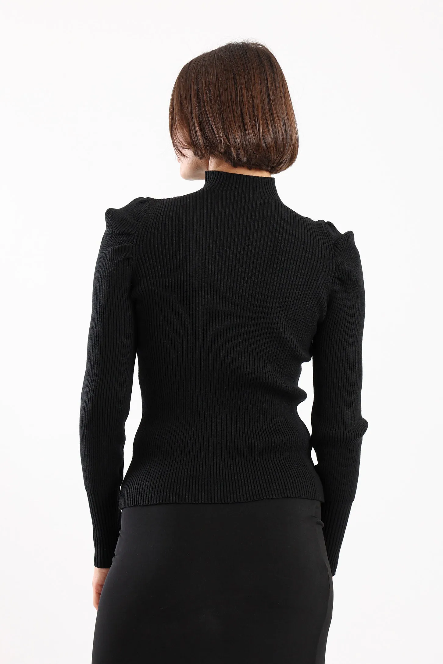 THE BASIC KNIT - BLACK