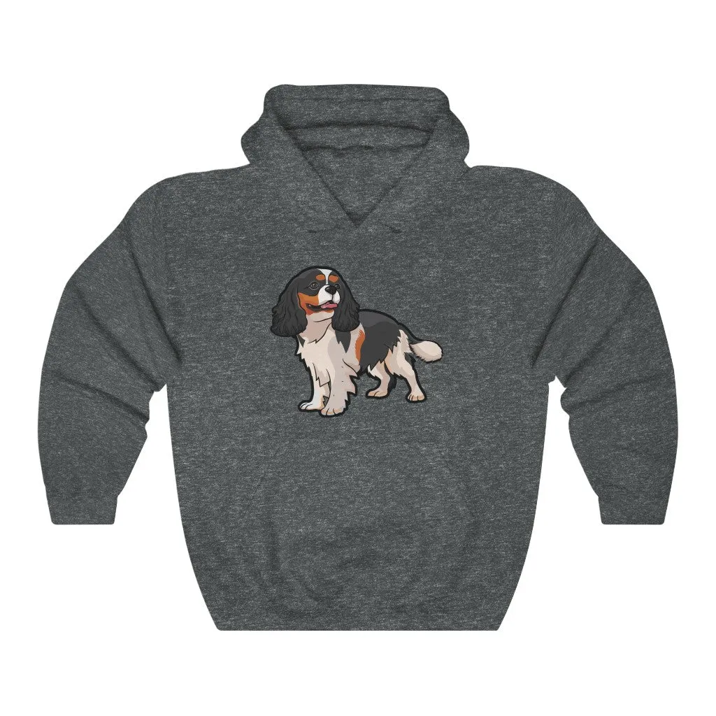 Tricolor Cavalier King Charles Spaniel Unisex Heavy Blend™ Hooded Sweatshirt
