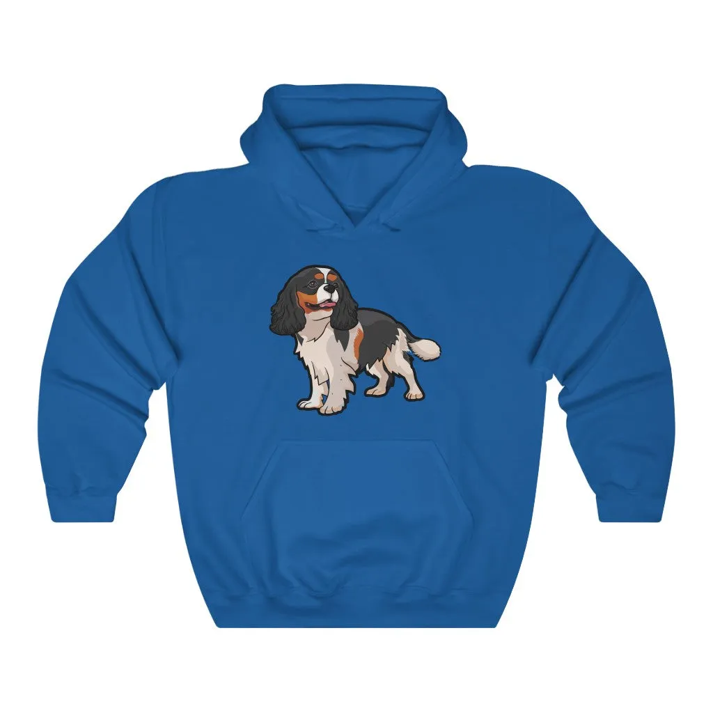 Tricolor Cavalier King Charles Spaniel Unisex Heavy Blend™ Hooded Sweatshirt