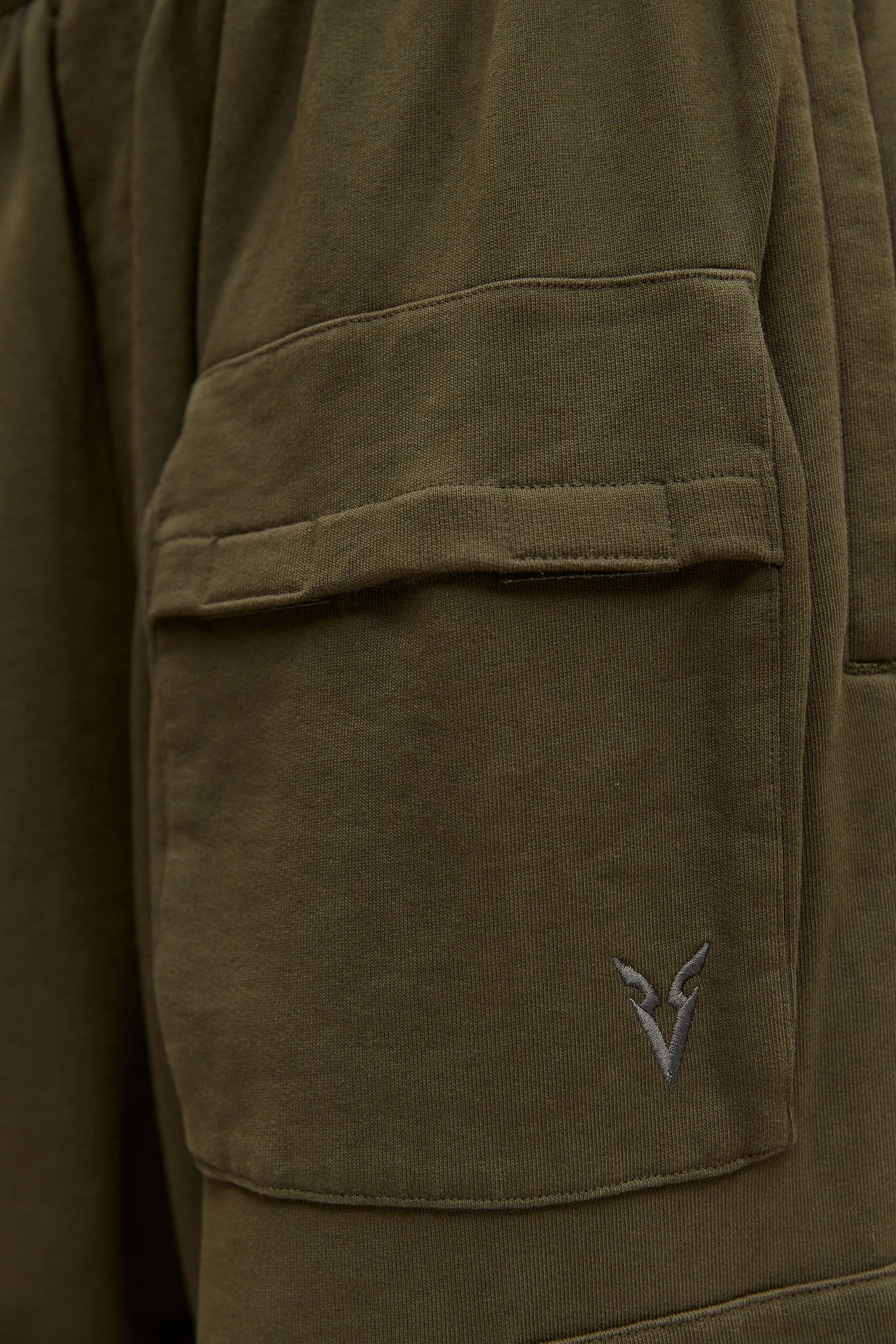 V_LYFE420 CARGO JOGGERS - Khaki