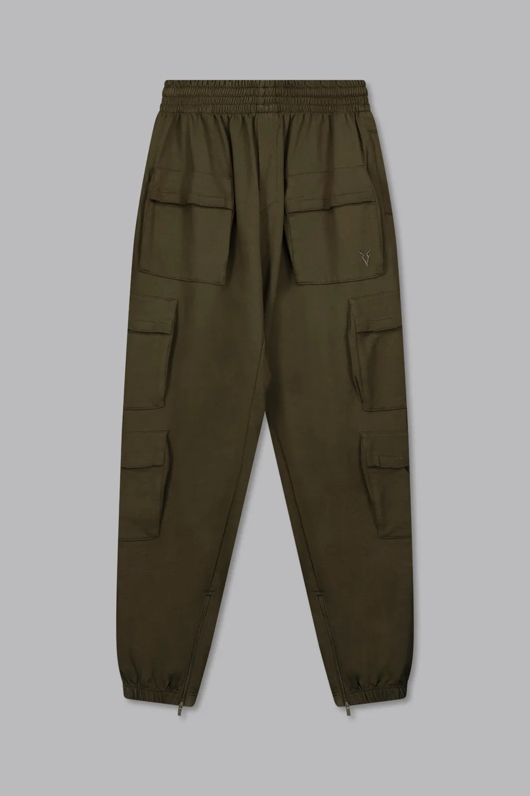 V_LYFE420 CARGO JOGGERS - Khaki
