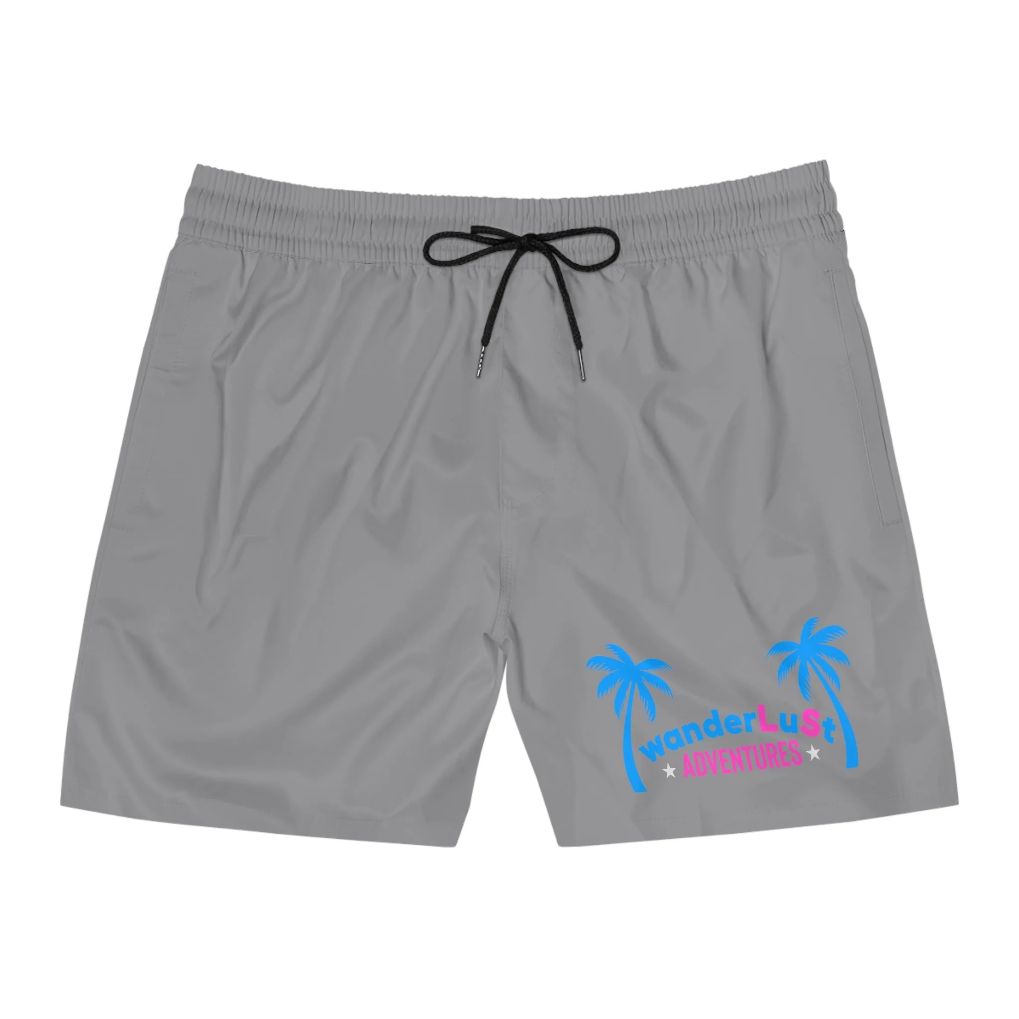wanderLuSt ADVENTURES Men's Mid-Length Swim Shorts (AOP)