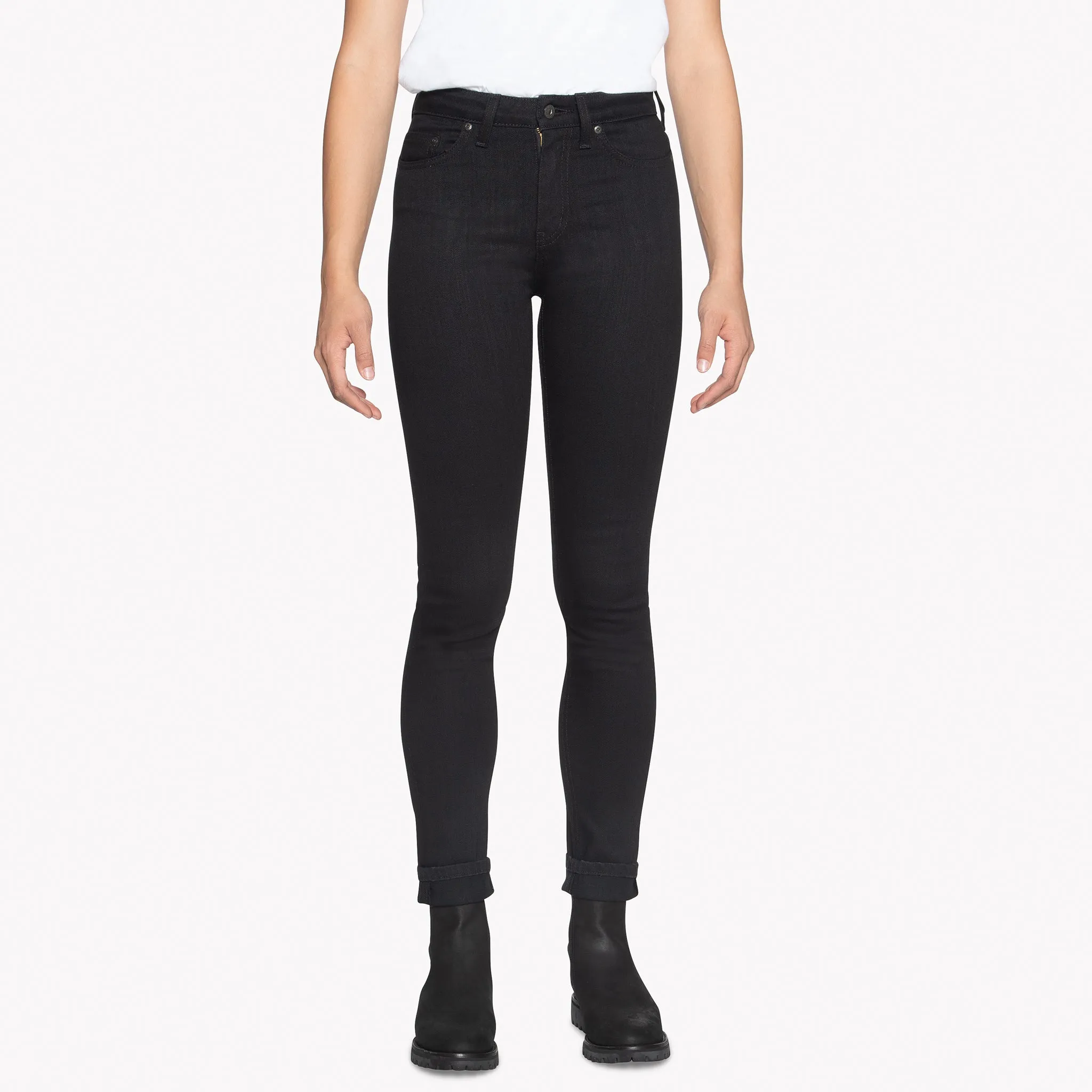 Women's - High Skinny - Black Power Stretch